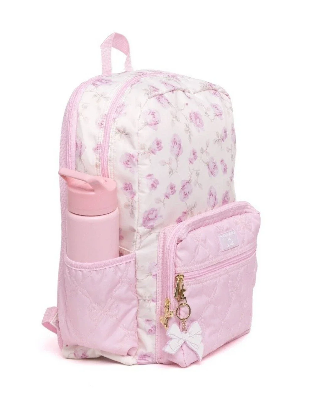 NWT LoveShackFancy x Target Yoobi Ribbon Rosa Backpack Sterling Dusk- HTF